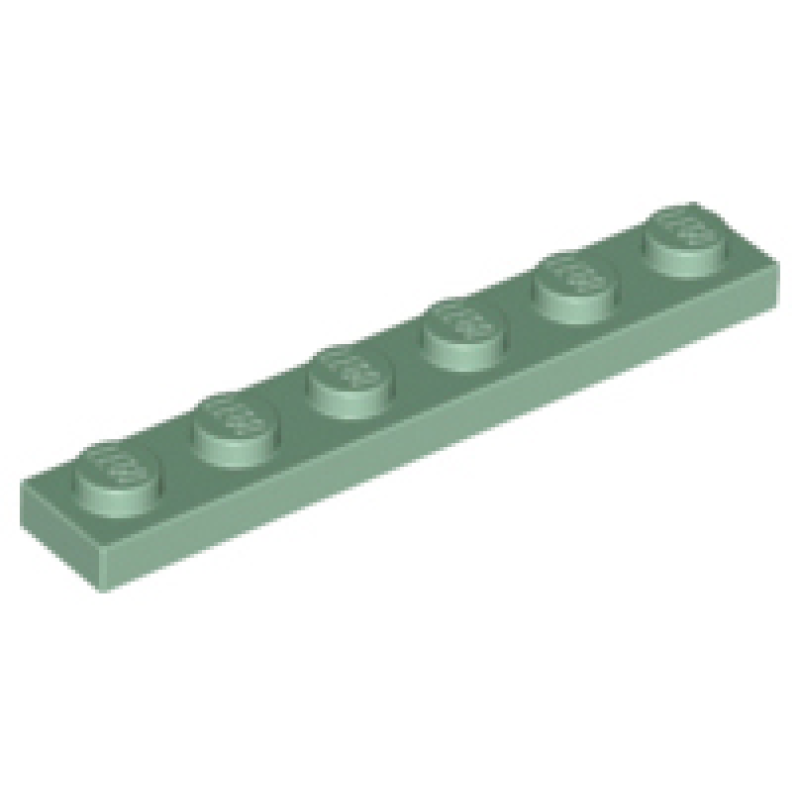 Plaat 1x6 Sand Green